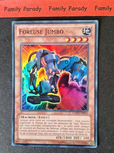 Foreuse jumbo gaov fr015 carte - gaov-fr015,