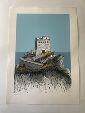 Litografia originale prova d’autore firmata in lastra