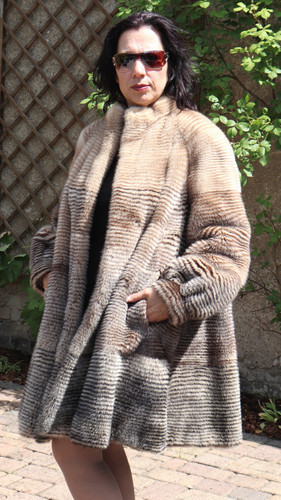 Cappotto visone saga - visone, royal