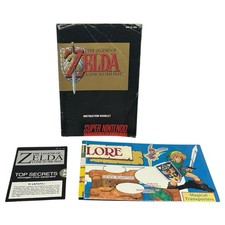 Legend Of Zelda Link To The Past Super Nintendo SNES 1992 Manuale, Mappa + Segreti