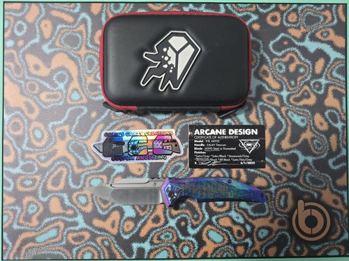 Coltello arcane design - arcane, abyss