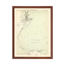 Vecchia Mappa di Weymouth 1884