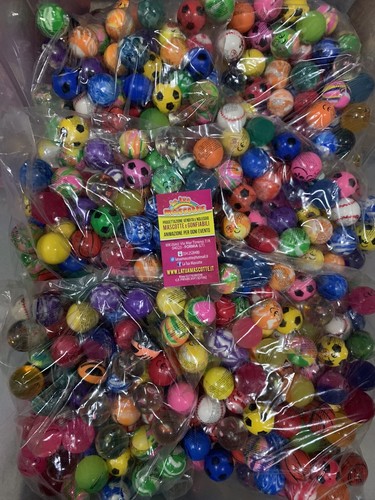 400 pezzi palline rimbalzanti - pezzi,