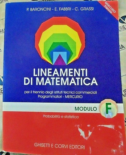 Lineamenti matematica - lineamenti,