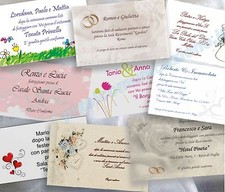 PARTECIPAZIONI NOZZE INVITI