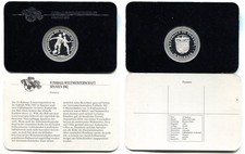 10 Balboas Panama 1982 Proof