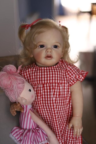 Bambola bambina panno - bambola,