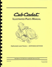 Manuale ricambi trattorino idrostatico Cub Cadet SLTX1050 & SLTX1054