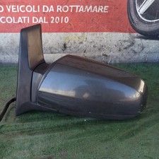Specchietto Retrovisore Sinistro SX Elettrico Opel Zafira B 2008 Grigio Scuro