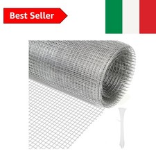 Griglia per topi ad arvicole, 40 cm x 7 m, rete metallica zincata, rete metal...