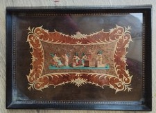 vassoio sorrentino intarsiato