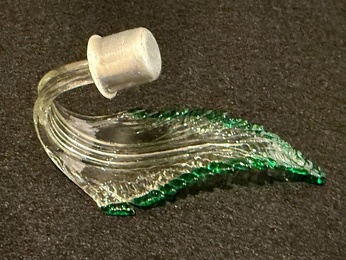 Foglia pendente vetro - pendente,