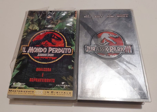 Lotto vhs jurassic park il - vhs,