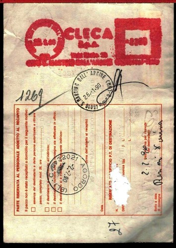 1269 affrancatura meccanica - affrancatura,