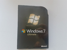 Microsoft Windows 7 Ultimate SKU-GLC-00181 scatola sigillata completa DVD a 32 e 64 bit