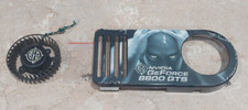 Ventola scheda video di ricambio Nvidia Geforce 8800GTS 75mm 4 pin BFB1012L con viti
