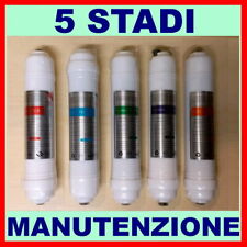 2 KIT FILTRI x10 FILTRI CON MEMBRANA PER DEPURATORE ULTRAFILTRAZIONE 500 LUXE UG