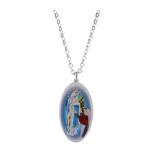 Collana madonna lourdes - madonna,