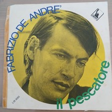 45 Giri  Fabrizio De Andre' Il Pescatore Marcia Nuziale Lib 9085