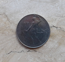 50 Lire Vulcano 1979 Moneta