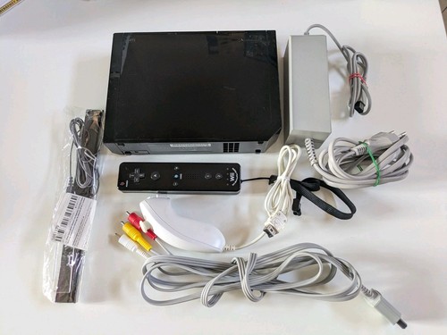 Console nintendo wii nera - console,