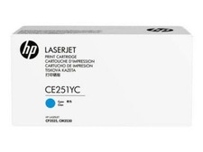 Original HP CE251YC Toner Ciano da 7.000 pagine per CP3525, CM3530 + NUOVO +