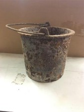 Vtg rusty old steel garden