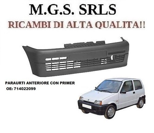 Paraurti anteriore con primer - paraurti,