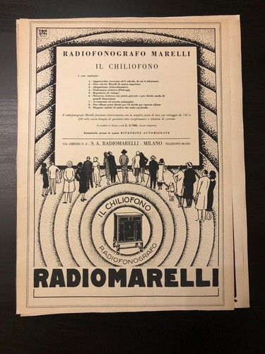 Pubblicità epoca reclame - pubblicità, d'epoca