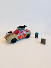 Transformers G1 Headmaster QUIG Fire Chief SIREN ~ Vintage 1988 ~ quasi completo