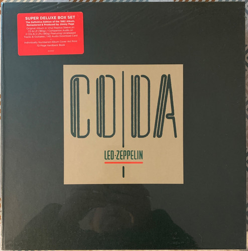 Led zeppelin coda super - zeppelin, deluxe