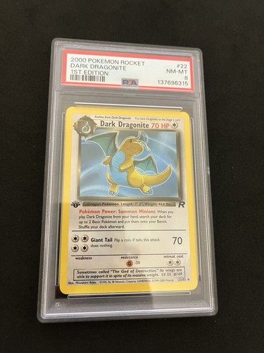 1st edition dragonite - dragonite, 22/82