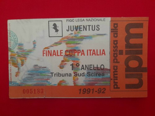 Biglietto ticket juventus - juventus,
