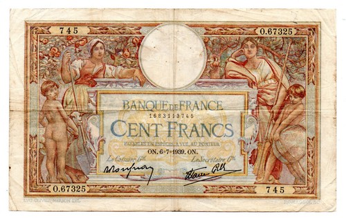 Francia banconota da 100 - -,