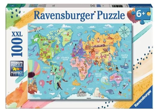 Puzzle ravensburger 100 xxl - puzzle,