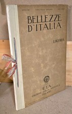 1924 BELLEZZE D'ITALIA LIGURIA EDIZIONI ITALIA ARTISTICA