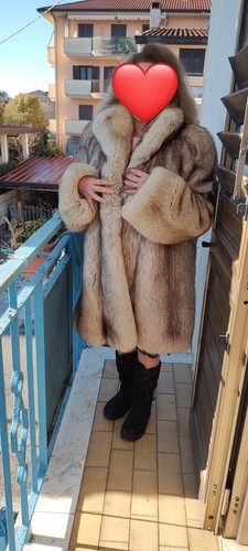 Pelliccia volpe argentata - ,