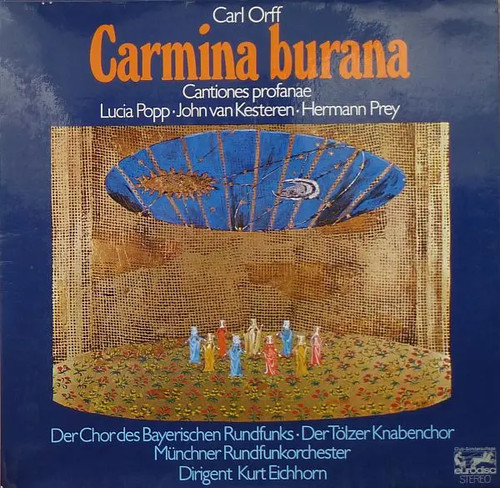 Orff carmina burana - lp,