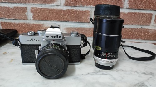 Minolta srt303 obiettivo - +,