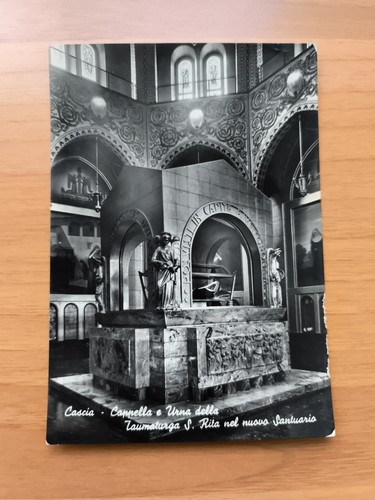 Cascia cappella urna rita - cappella,