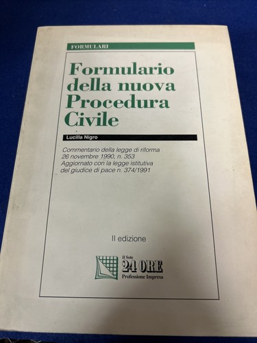 Formulario della nuova - della,
