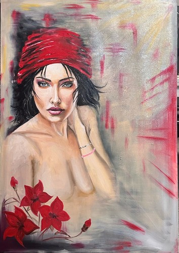 Quadro dipinto olio tela - tela,