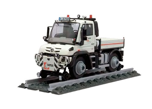 Nzg mercedes benz unimog - 1/50,