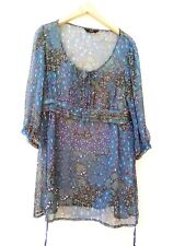 tunica??? abito boho estate Ibiza hippie beach abito estivo camicetta taglia 38/40/42