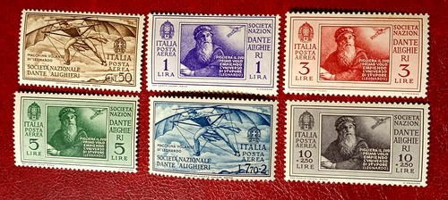 1933 dante alighieri - dante, serie