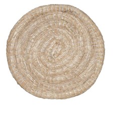 Disco di paglia rotondo Deluxe
