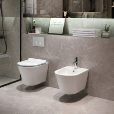 Set WC Sospeso con Bidet |