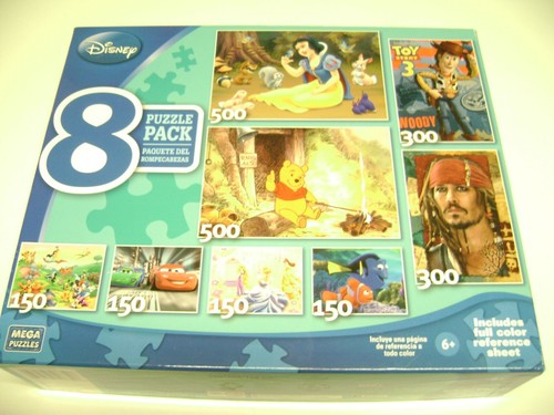 Mega puzzle confezione 8 - puzzle,