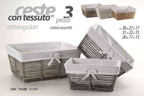 Cestini set ceste vimini - ceste,