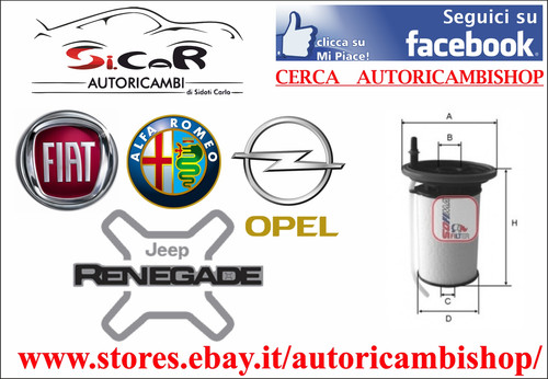 Filtro carburante fiat - filtro,